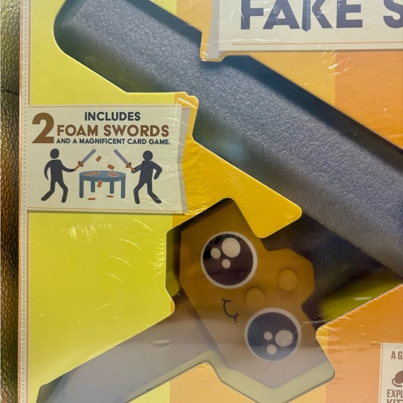 Exploding Kittens Fake Swords Card Game - Picture 3 of 4